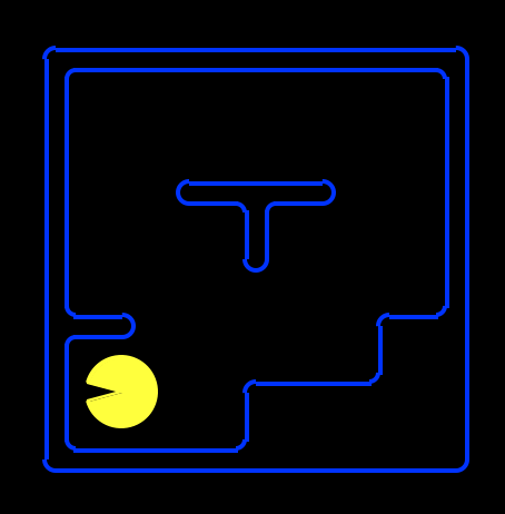 Pacman in grid