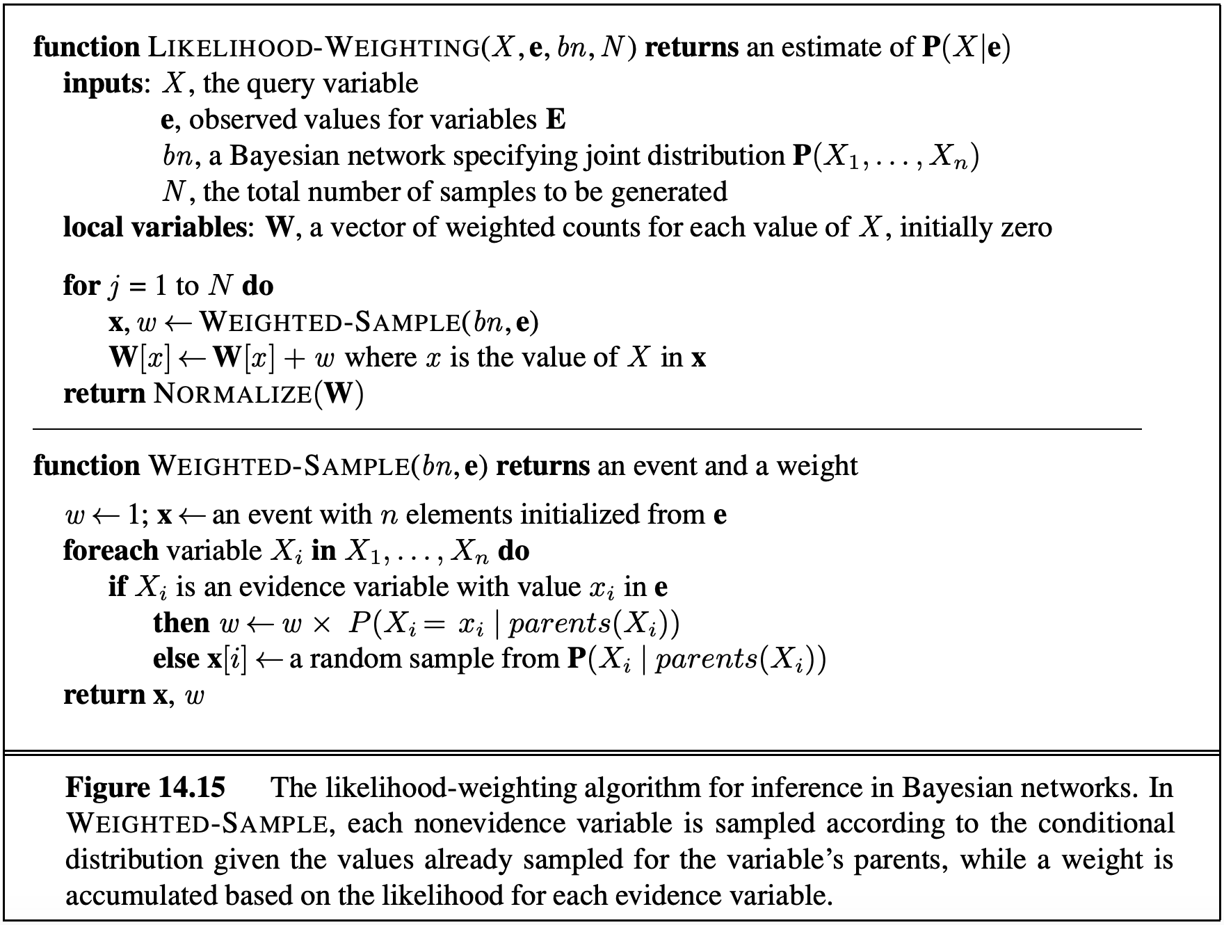 Likelihood Weighting