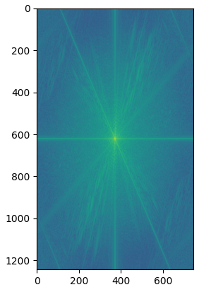 Nutmeg Image 2D Fourier Transform