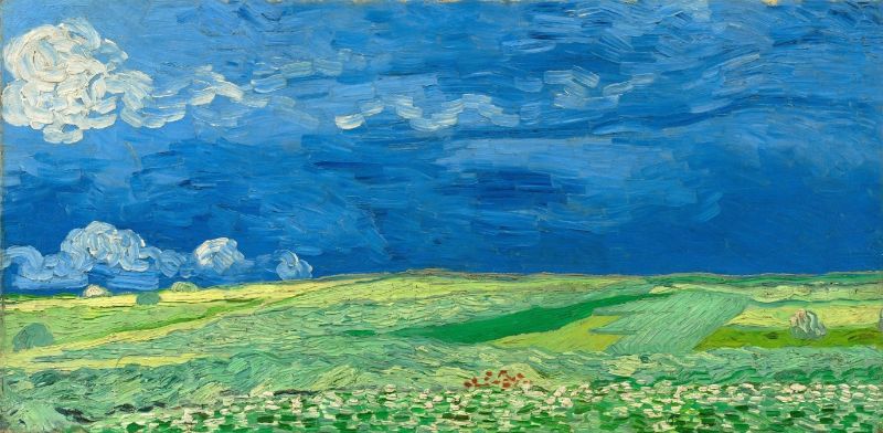 Original Style Image: Wheatfields (p.c. Van Gogh).
