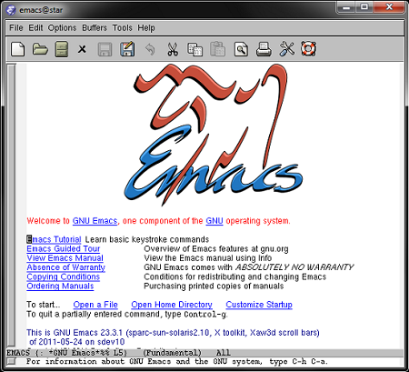 Emacs Splash
