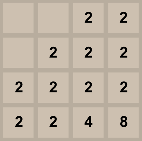 2048 example grid